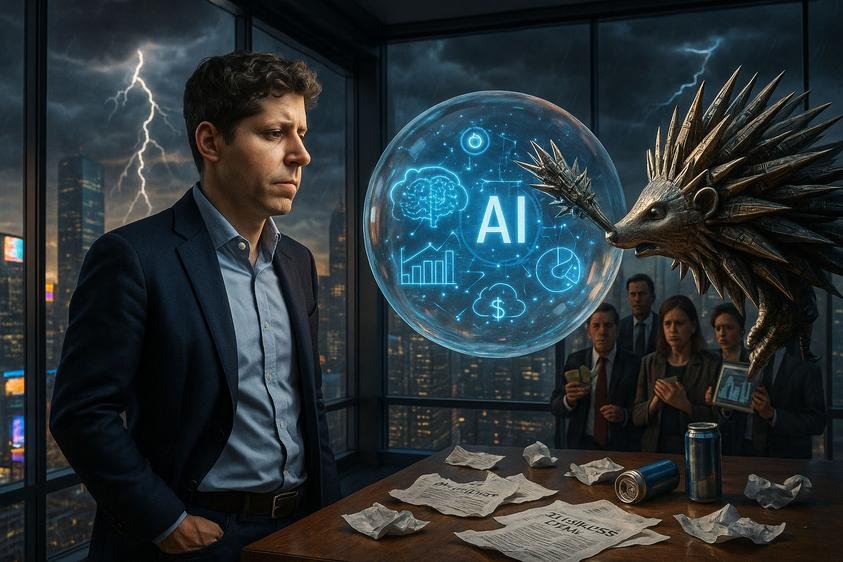 Sam Altman sonne l’alarme sur la bulle de l’IA : Le secteur est-il vraiment sur le point d’exploser ?