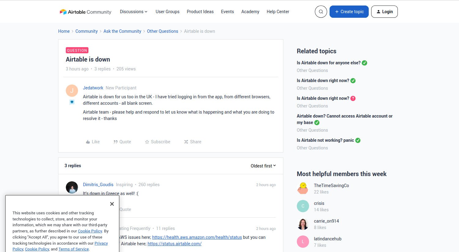 Airtable en panne : Pourquoi tout l&rsquo;Internet râle (et que faire en attendant ?)