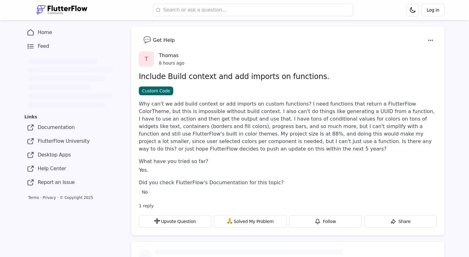 Boostez votre productivité sur FlutterFlow : Le casse-tête du Build Context et des imports dans les fonctions personnalisées