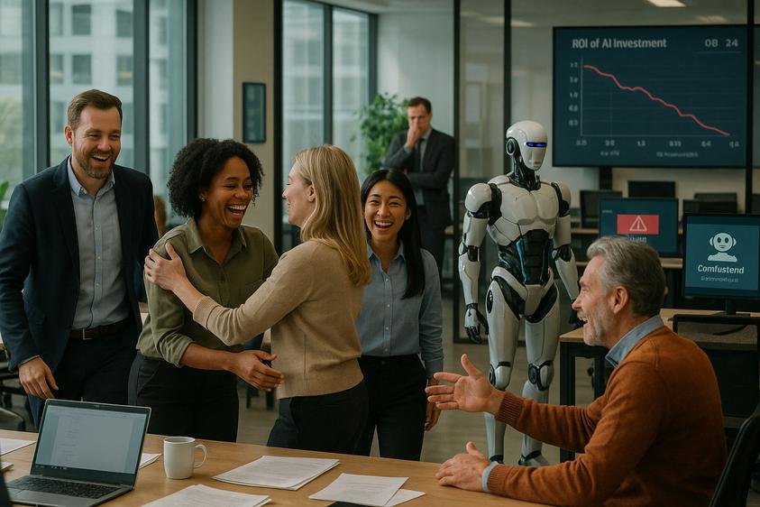 IA au boulot : pourquoi les entreprises dégainent le robot… puis rappellent les humains !