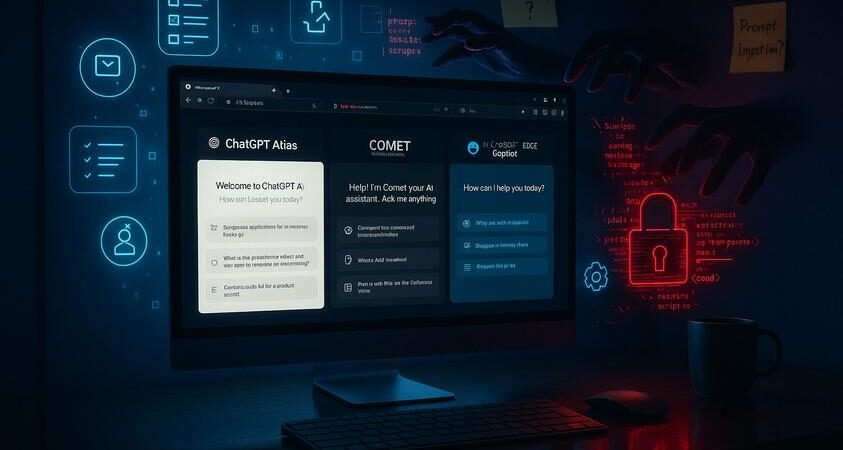 Navigateur IA : L’innovation qui met vos données sur la sellette ? Les surprenants risques de ChatGPT Atlas, Comet et Copilot révélés !