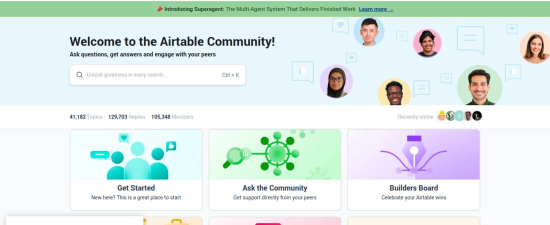 Airtable Community : Découvrez le forum ultime pour booster votre productivité (et trouver toutes les réponses à vos questions !)