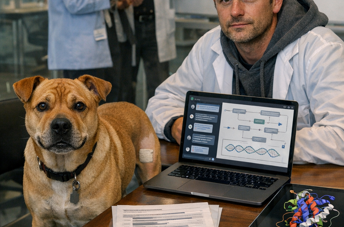 ChatGPT a aidé à créer un vaccin ARNm contre le cancer… pour une chienne : l’histoire vraie qui annonce la médecine de demain
