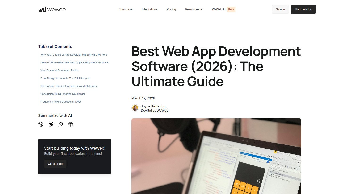 Best Web App Development Software 2026 : Le guide ultime pour coder (ou pas) comme un pro